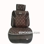 茧绒咖色四季垫